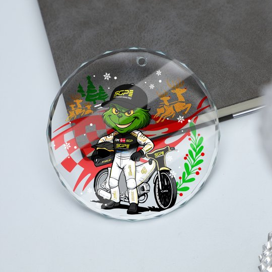 Anders Thomsen x Grinch Glass Ornament