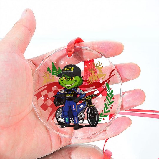 Jack Holder x Grinch Glass Ornament