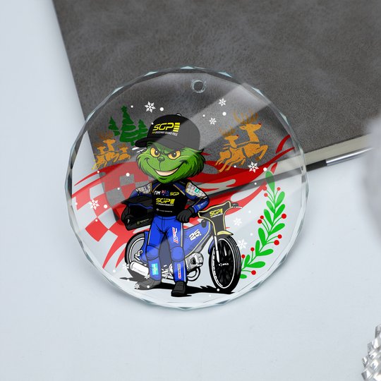 Jack Holder x Grinch Glass Ornament