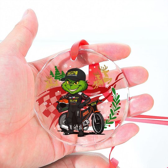 Jan Kvěch x Grinch Glass Ornament