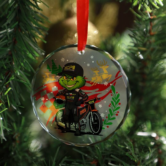 Jan Kvěch x Grinch Glass Ornament