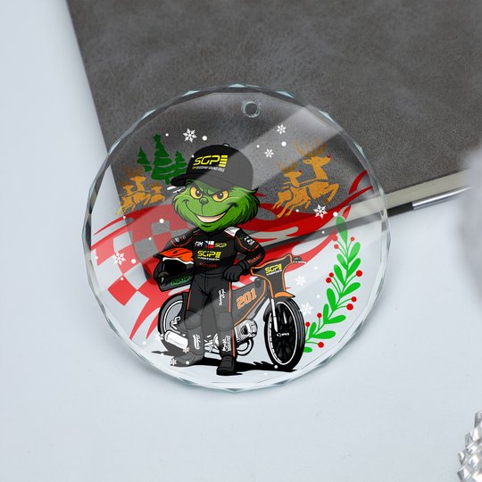 Jan Kvěch x Grinch Glass Ornament