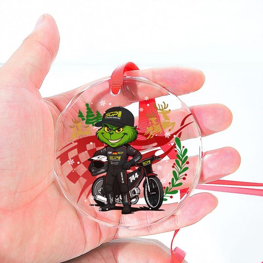 Kai Huckenbeck x Grinch Glass Ornament