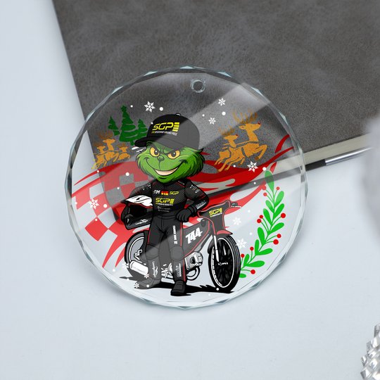 Kai Huckenbeck x Grinch Glass Ornament