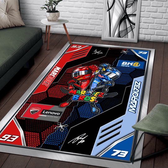 Marquez Bros Inspired Rug | Ducati x Gresini
