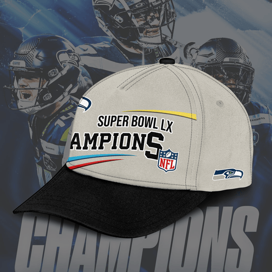 Seattle Seahawks 2026 Super Bowl Champions Cap II