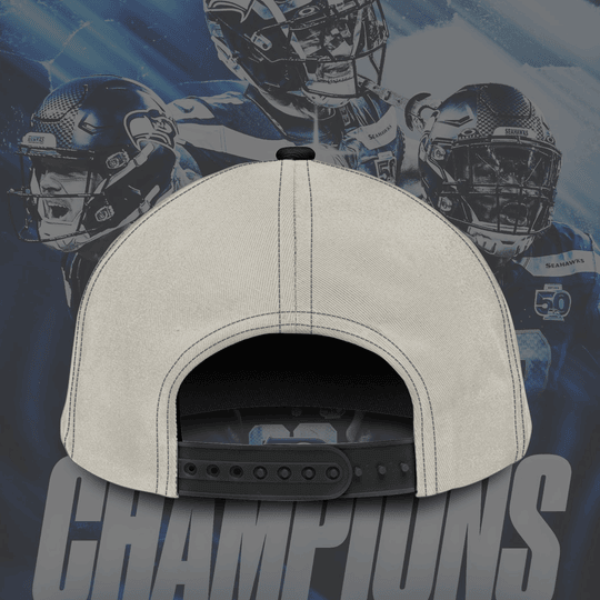 Seattle Seahawks 2026 Super Bowl Champions Cap II