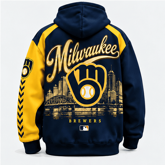 MILWAUKEE BREWERS MLB 2026 WORLD CHAMPIONS LIMITED EDITION Hoodie 3D