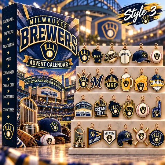 Milwaukee Brewers MLB World Series Champions 2026 Limited Advent Calendar