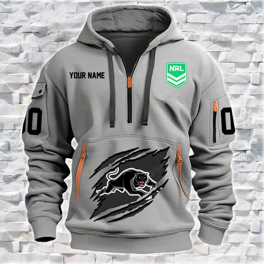 Penrith Panthers Personalized Quarter Zip Hoodie for fan Limited Edition