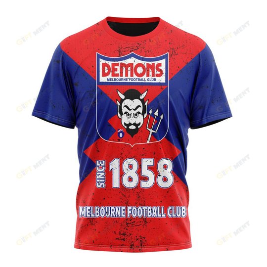 AFL Melbourne Football Club Special Retro Heritage Design