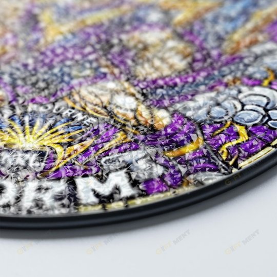 Melbourne StormStained Glass Suncatcher for Window Hanging