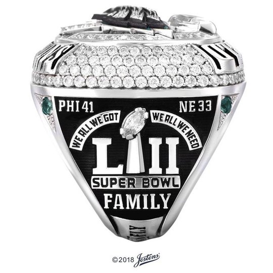 2017 PEagles Championship Ring