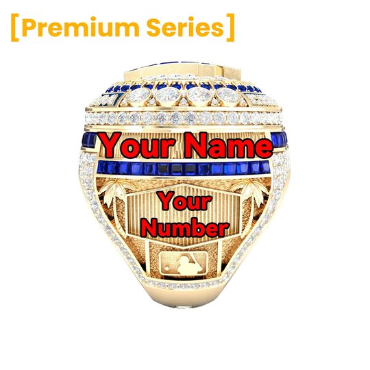 Premium Version 2024 Los Angeles Dodgers World Series Championship Ring