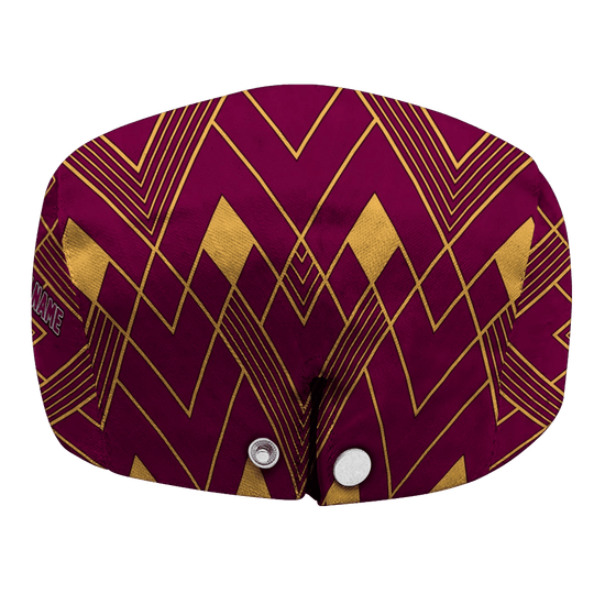 Custom Brisbane Lions Geometric Pride AFL Flat Cap