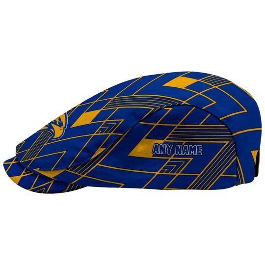 Custom West Coast Eagles Geometric Pride AFL Flat Cap