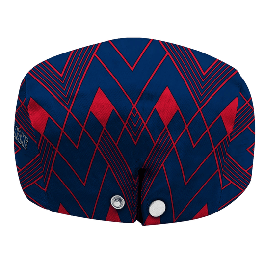 Custom Adelaide Crows Geometric Pride AFL Flat Cap