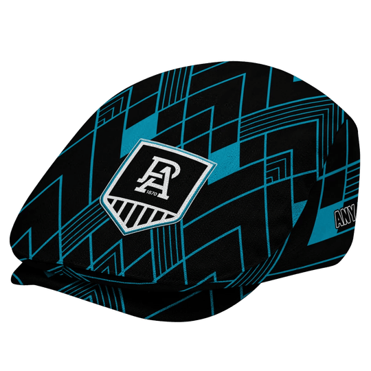 Custom Port Adelaide Power Geometric Pride AFL Flat Cap