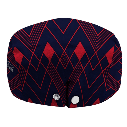 Custom Melbourne Demons Geometric Pride AFL Flat Cap