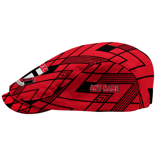 Custom St Kilda Saints Geometric Pride AFL Flat Cap