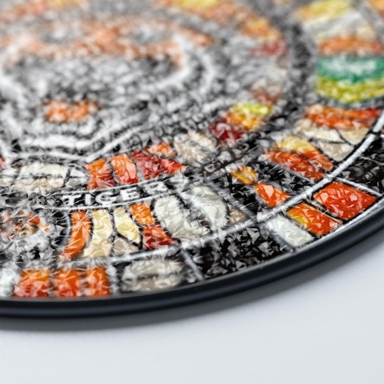 Wests Tigers Stained Glass Suncatcher for Window Hanging V2