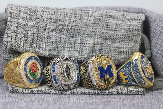 2024 Michigan Wolverine Championship Ring Set Premium Series