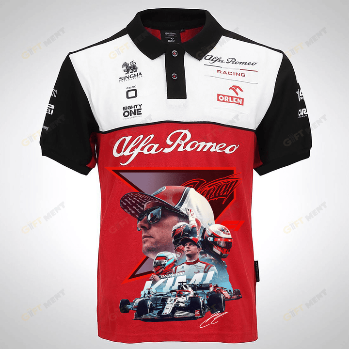 KIMI RÄIKKÖNEN 2021 SIGNED SHIRT