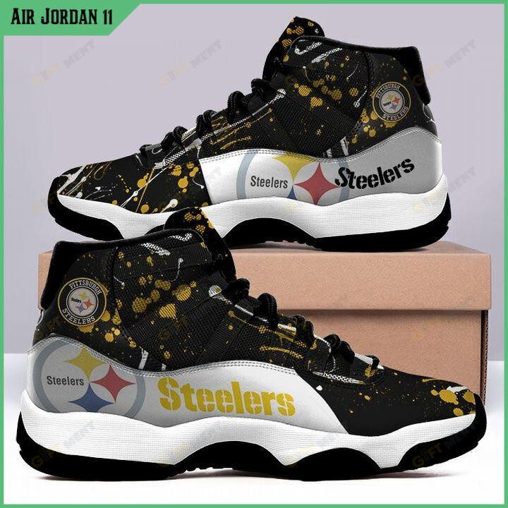 Pittsburgh Steelers Air Jordan 11 Sneakers