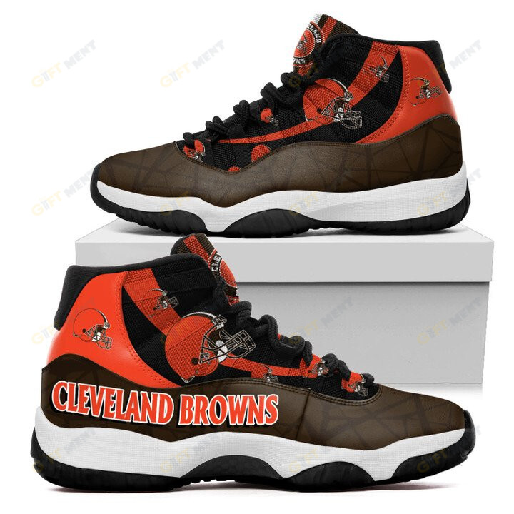 Cleveland Browns Air Jordan 11 Sneakers