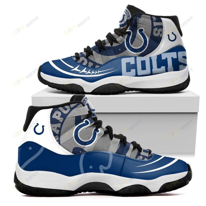 Indianapolis Colts Air Jordan 11 Sneakers
