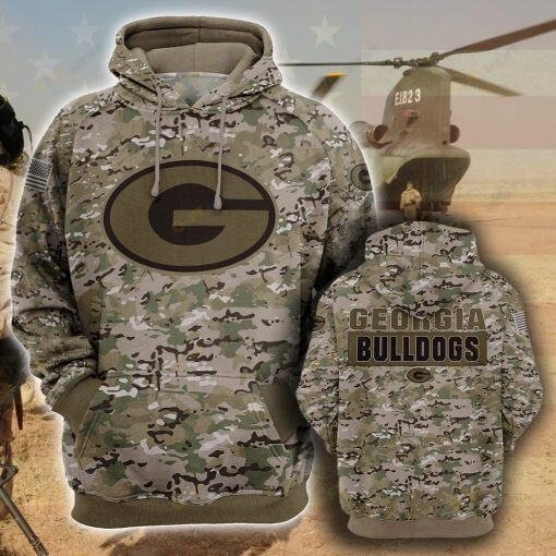 Georgia Bulldogs Camo Style
