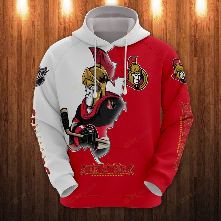 Ottawa Senators Hoodie 3d T4