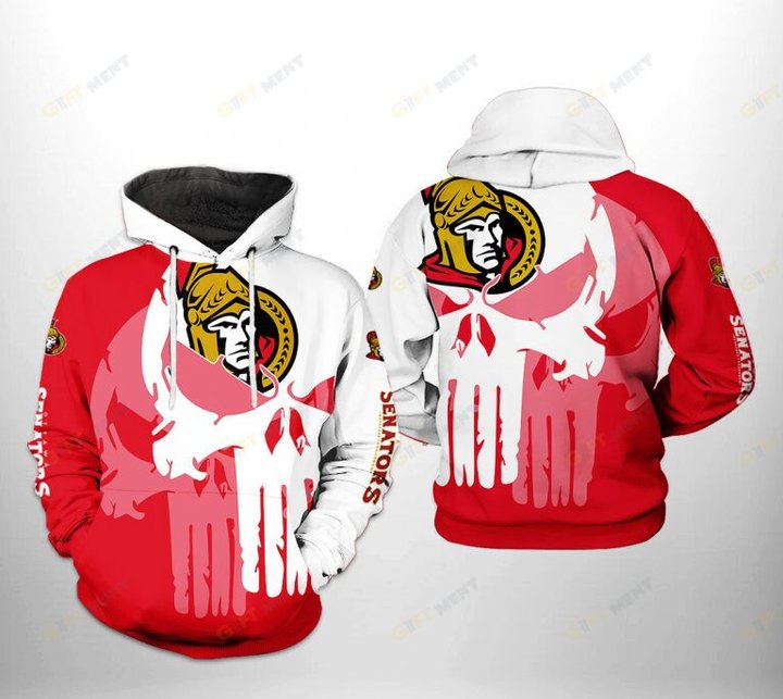 Ottawa Senators Hoodie 3d T15