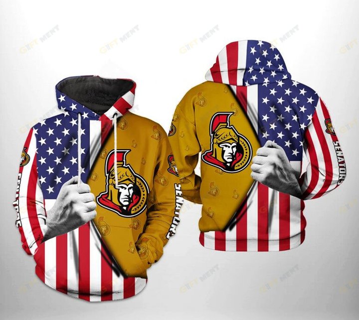 Ottawa Senators Hoodie 3d T6