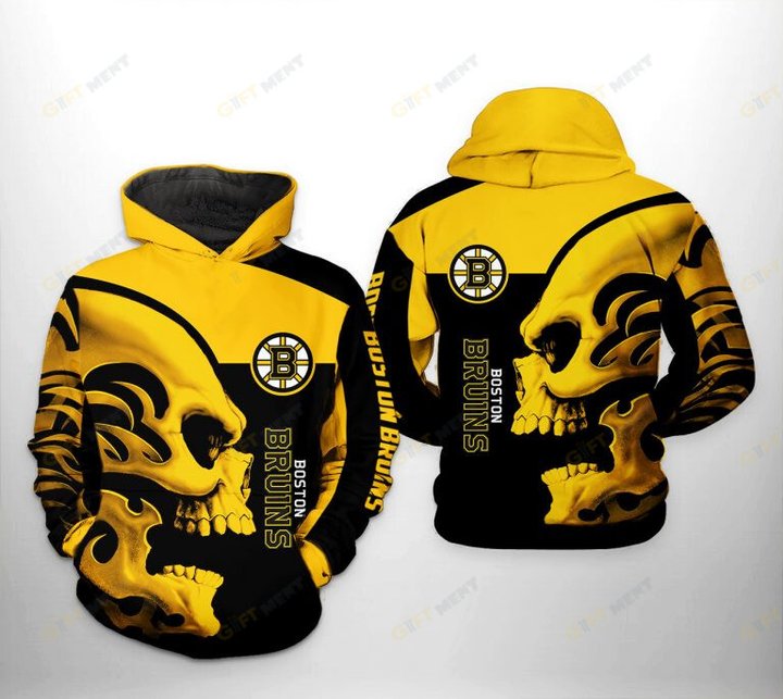 Boston Bruins Hoodie 3d T6