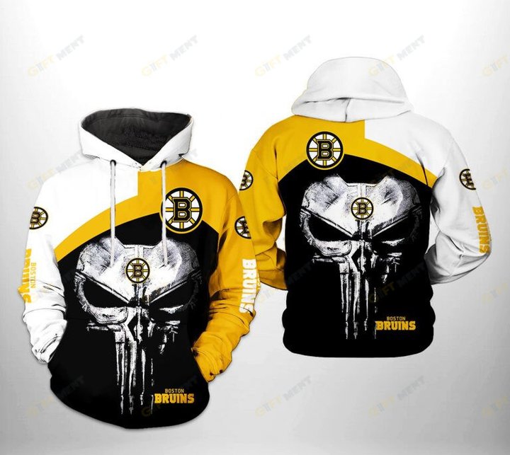 Boston Bruins Hoodie 3d T3