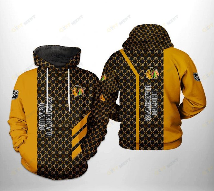 Chicago Blackhawks Hoodie 3d T3