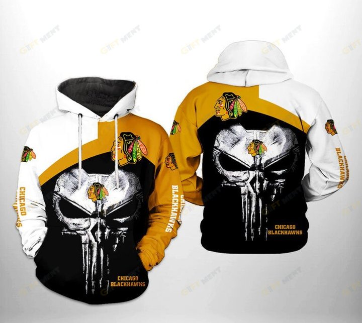 Chicago Blackhawks Hoodie 3d T6