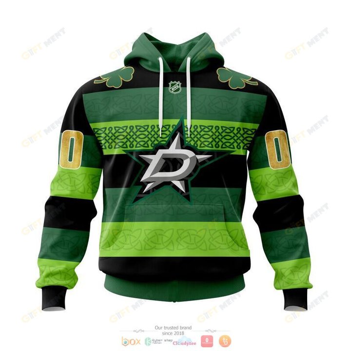 Dallas Stars Hoodie 3d T1