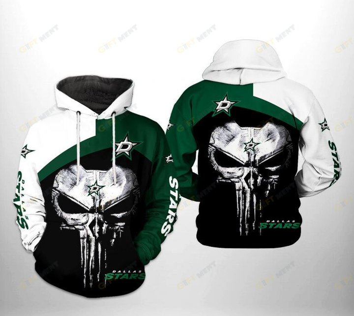 Dallas Stars Hoodie 3d T9