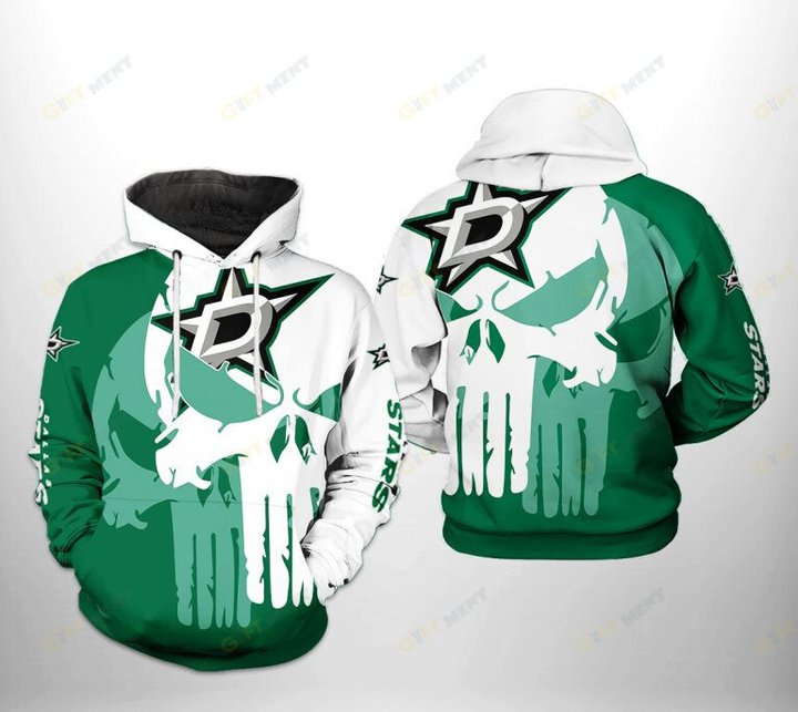 Dallas Stars Hoodie 3d T12
