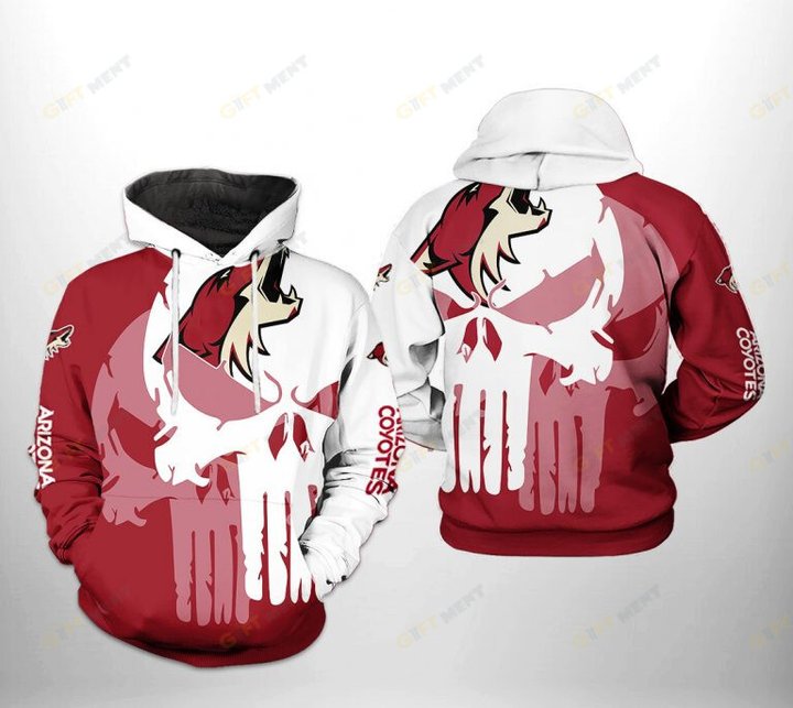 Arizona Coyotes Hoodie 3d T2