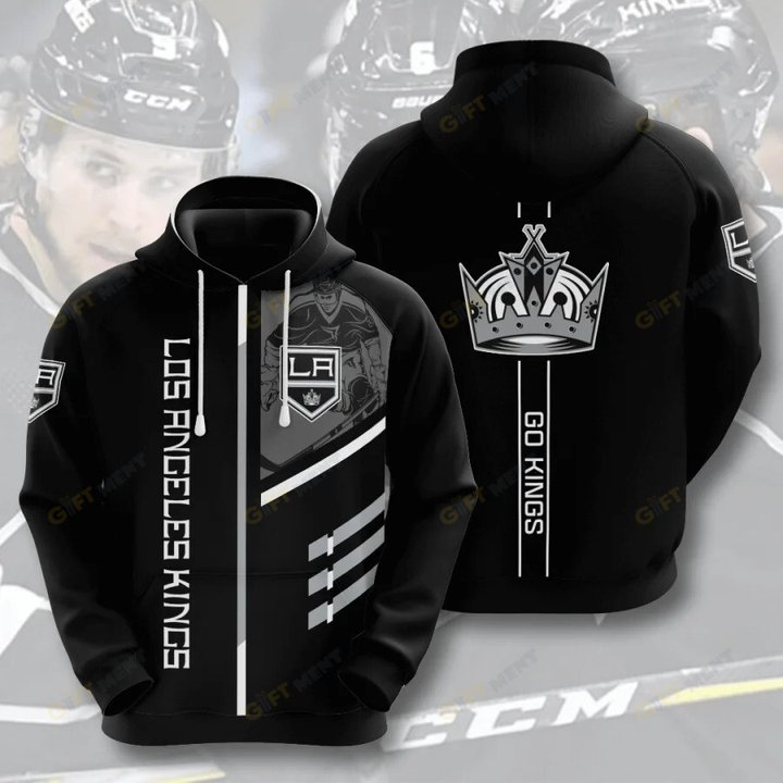 Los Angeles Kings Hoodie 3d T2