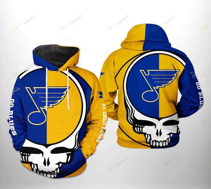 St. Louis Blues Hoodie 3d T3