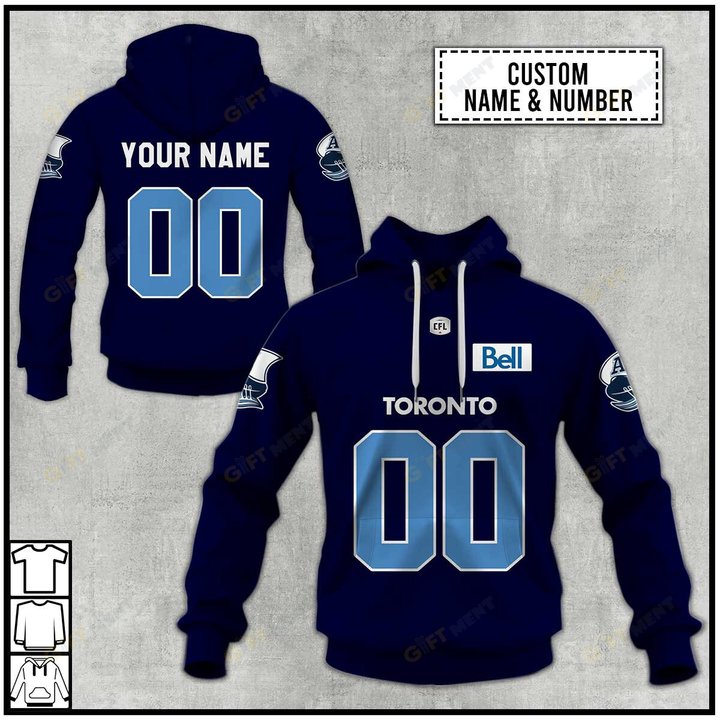 Personalized CFL Toronto Argonauts Jersey 2022 Hoodie