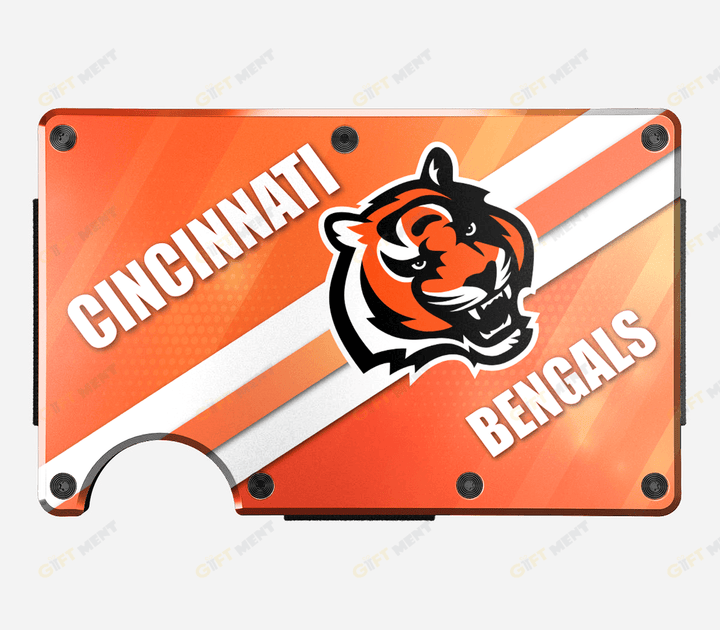 Cincinnati Bengals - Blocking Metal Wallets