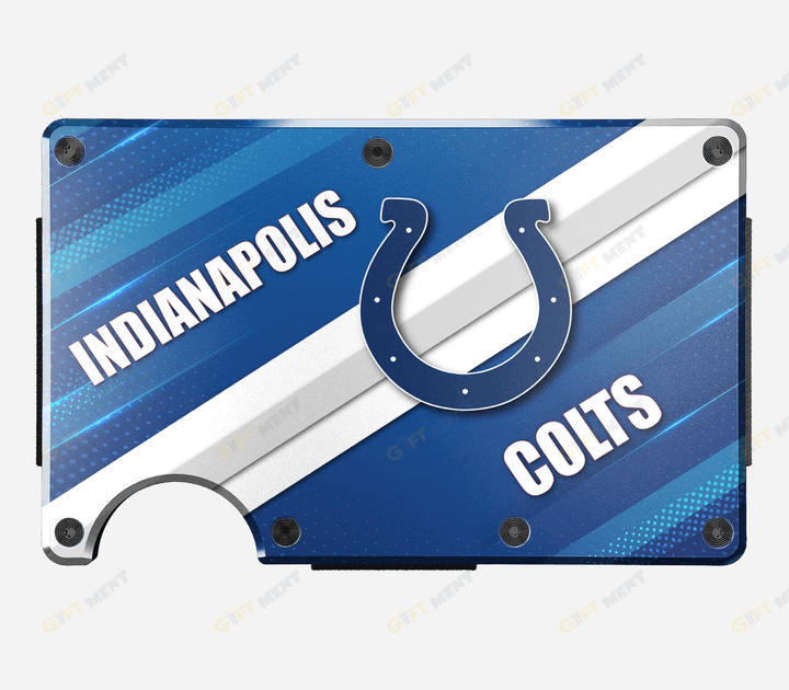 Indianapolis Colts - Blocking Metal Wallets