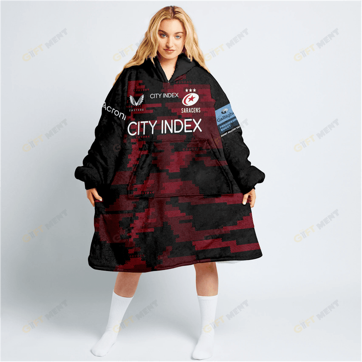 PREMIERSHIP 2022/23 HOME KIT Oodie, Flanket, Blanket Hoodie, Snuggie