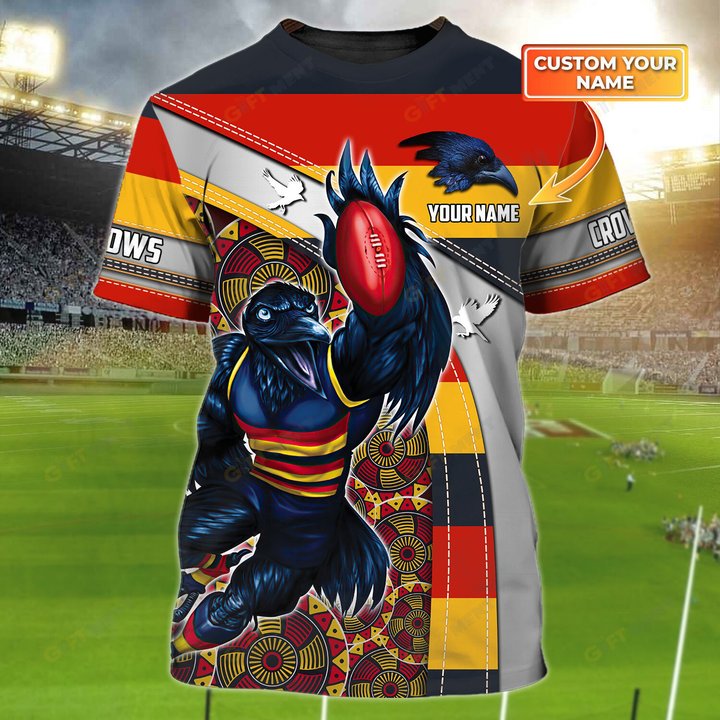 Crows Personalized Name 3D All Over Print TShirt Hoodie