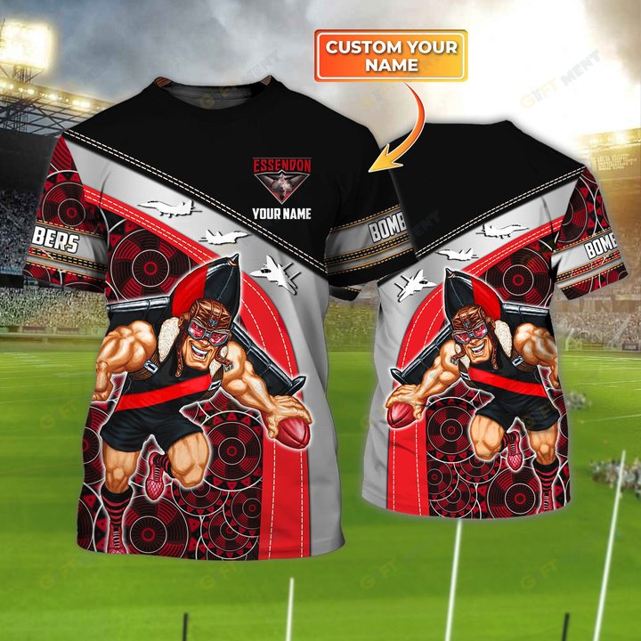 Bombers Personalized Name 3D All Over Print TShirt Hoodie